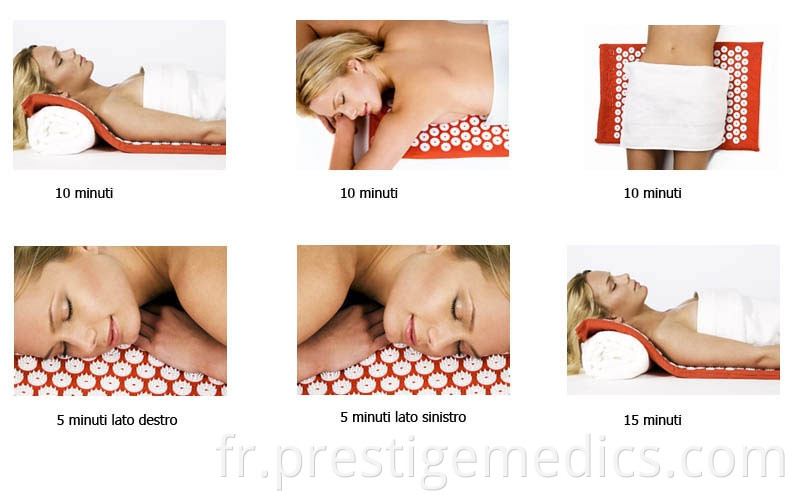 Acupressure Mat Picture Use